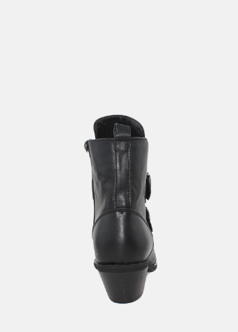 Осенние ботинки re2742 черный El passo