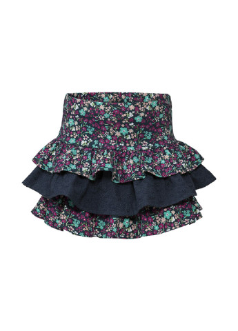 Разноцветная кэжуал цветочной расцветки юбка Lupilu