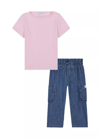 Комбінований демісезонний комплект (футболка, джинси) Calvin Klein