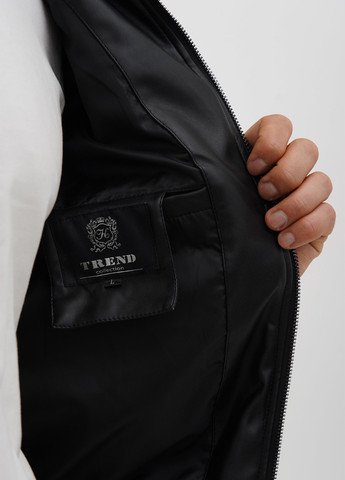 Черная демисезонная куртка Trend Collection