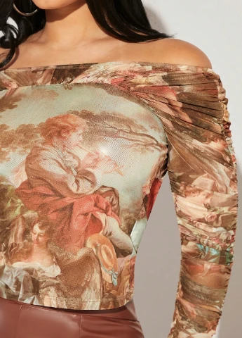 Комбінована блуза SHEIN