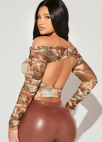 Комбінована блуза SHEIN