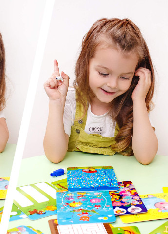 Гра настільна "Пиши та витирай. Ферма" VT5010-19 (укр) Vladi toys (255391290)