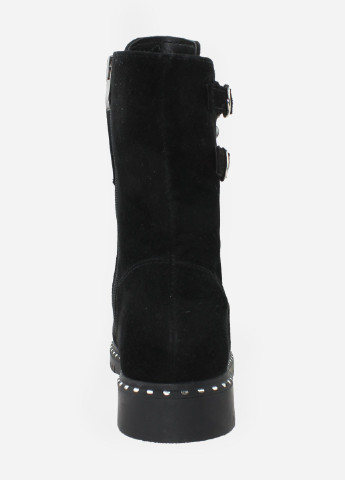 Зимние ботинки rg221-11 черный Gampr из натуральной замши