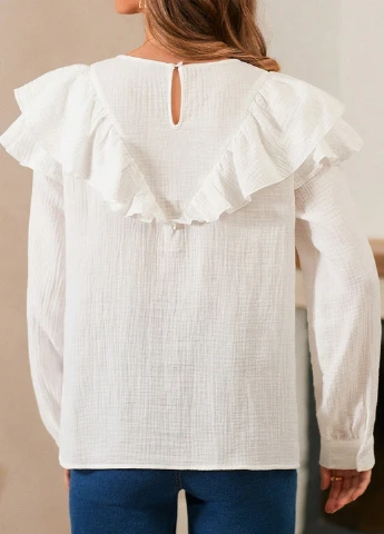 Біла блуза SHEIN