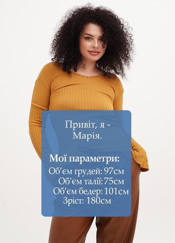 Горчичный демисезонный пуловер пуловер Imperial