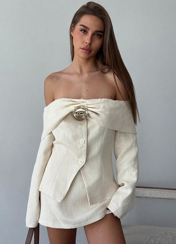 Костюм (жакет, спідниця) SHEIN (346914199)