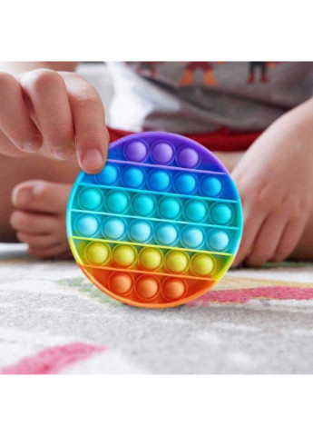 Антистрес іграшка Pop It Синій квадрат пухирця 5148 Power (254454618)