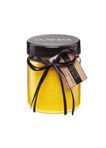 Цукрове-сольовій скраб Банан 300 г DUSHKA 4823099401659 (249978418)