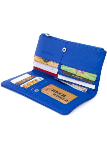 Жіночий шкіряний гаманець 18,5х9х1,5 см st leather (252134147)
