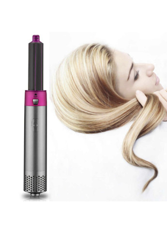 Стайлер 5в1 Hot Air Styler для різних типів волосся з функціями надання об'єму, випрямлення XO (252364145)