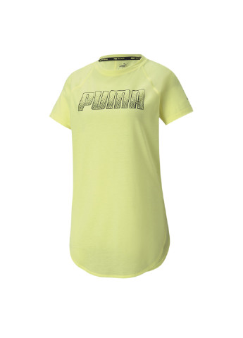Розовая всесезон футболка digital logo women's training tee Puma