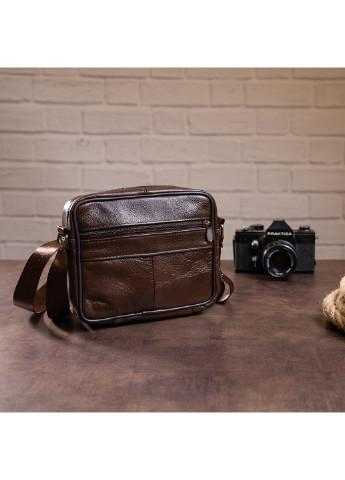 Чоловіча шкіряна сумка 20х16,5х7 см Vintage (229458726)