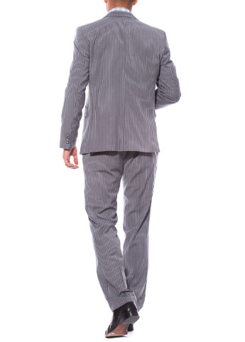 Сірий демісезонний костюм (піджак, брюки) VD One