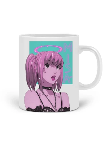 Кружка Миса Аманэ Тетрадь смерти (Misa Amane Death Note) 330 мл Чашка Керамическая (20259-2827) MobiPrint (221743194)