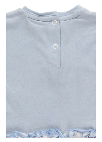 Голубая летняя футболка Chicco