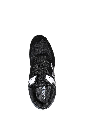 Черные демисезонные кроссовки u1389 black Jomix