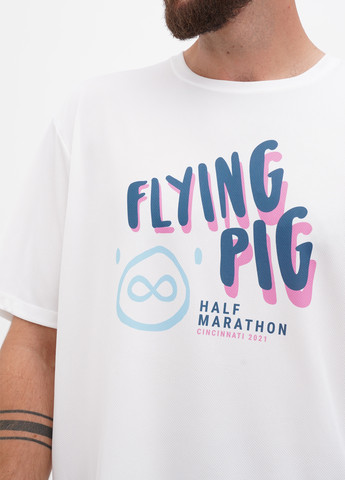 Белая футболка Asics