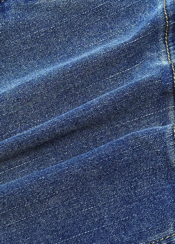 Синяя джинсовая варенка юбка SHEIN