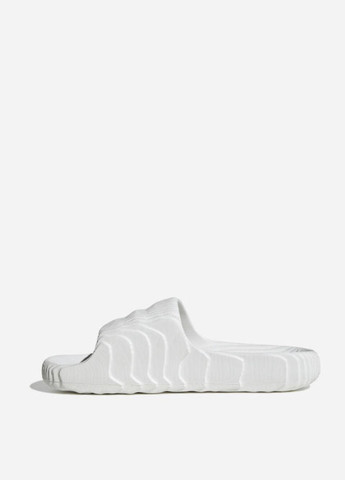 Белые кэжуал, пляжные шлепанцы adidas