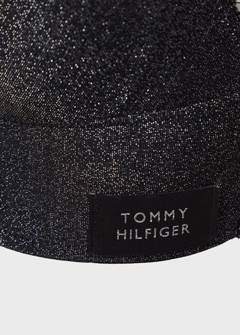 Чорний топ бюстгальтер Tommy Hilfiger без кісточок поліамід