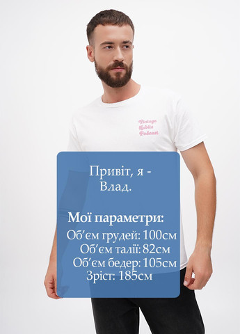 Белая футболка Hanes