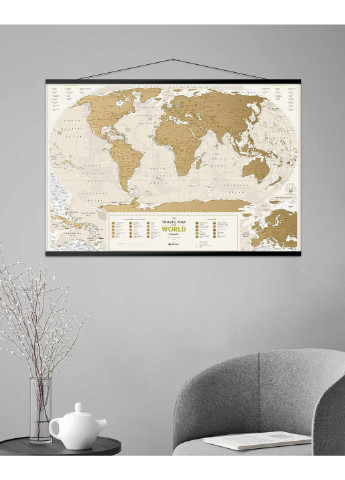 Скретч карта мира "Travel Map Geography World" (тубус) 1DEA.me (254288775)