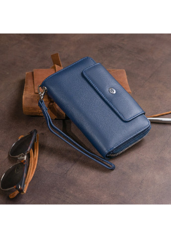 Жіночий шкіряний гаманець 19х9,5х2,5 см st leather (229460066)