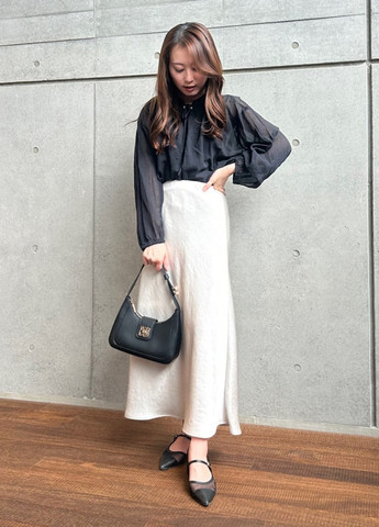 Чёрная блуза Uniqlo