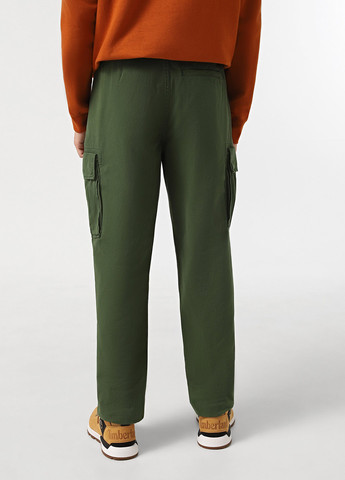 Зеленые кэжуал демисезонные карго брюки Timberland