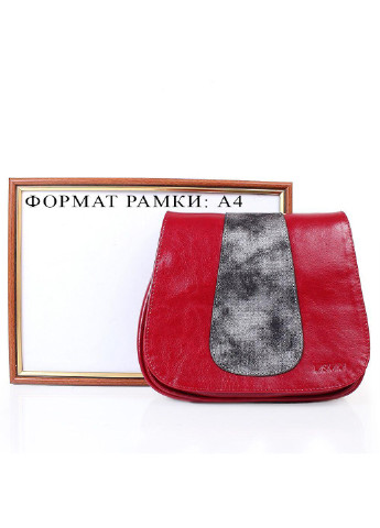 Жіноча сумка-почтальонка 24х20х7 см Laskara (195537986)