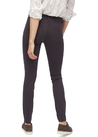 Темно-серые кэжуал демисезонные зауженные брюки Tom Tailor