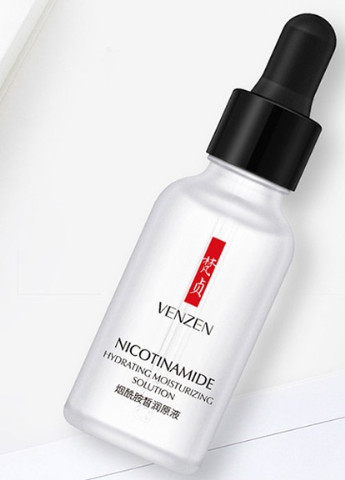 Зволожуюча та вирівнююча сироватка для обличчя з ніацинамідом (нікотинамідом) Nicotinamide. 15мл.(0146) Venzen (252821576)