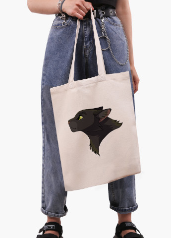 Еко сумка шоппер біла Чорна пантера (Black panther) (9227-2844-WT-1) Еко сумка шоппер біла 41*35 см MobiPrint (221682958)