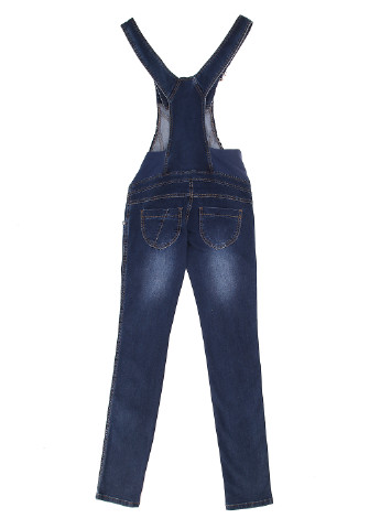 Комбінезон для берменних Rooster комбінезон-брюки однотонний темно-синій джинсовий бавовна