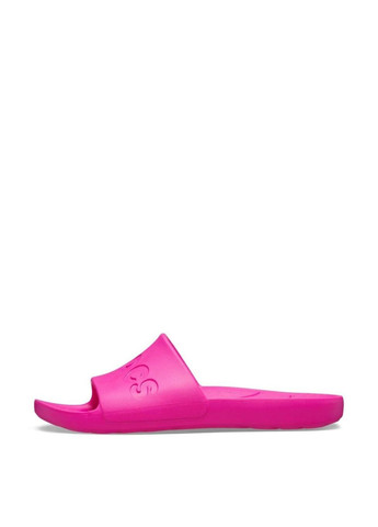 Розовые шлепанцы Crocs