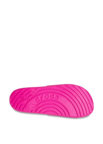 Розовые шлепанцы Crocs