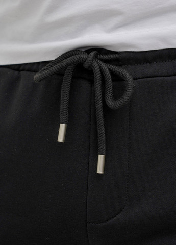 Черные кэжуал, спортивные демисезонные джоггеры брюки Trend Collection