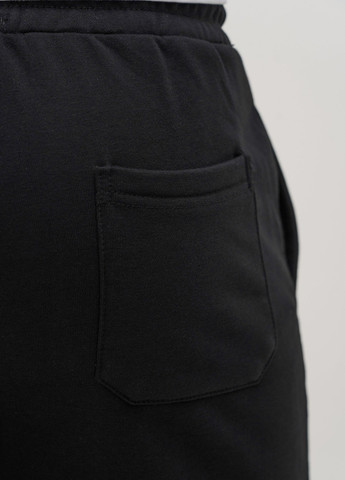 Черные кэжуал, спортивные демисезонные джоггеры брюки Trend Collection
