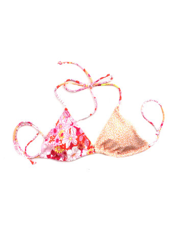 Розовый летний купальник (лиф, трусики) раздельный Victoria's Secret
