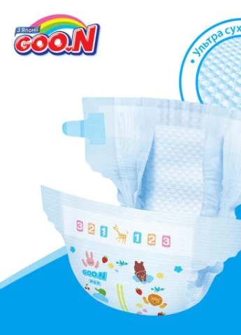 Підгузник Big XL 12-20 кг унісекс 42 шт. (843132) Goo.N (207383796)