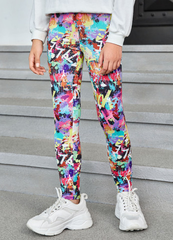 Комбинированные демисезонные леггинсы SHEIN