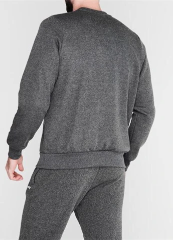 Темно-сірий світшот Slazenger меланж без декору (212351838)