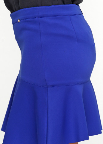 Синяя кэжуал однотонная юбка Liu Jo мини