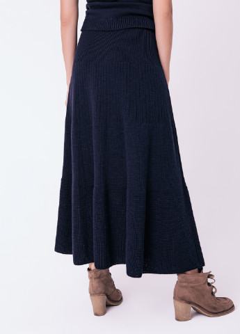 Темно-синяя кэжуал однотонная юбка Sewel а-силуэта (трапеция)