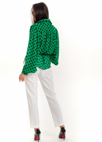 Зелена демісезонна блуза Sellin