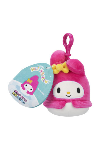 М'яка іграшка на кліпсі серії Хеллоу Кітті Моя Мелоді, 9 см Squishmallows (301865087)