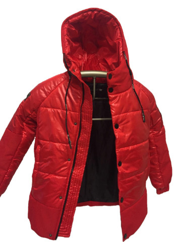 Красная демисезонная куртка No Brand Стайл
