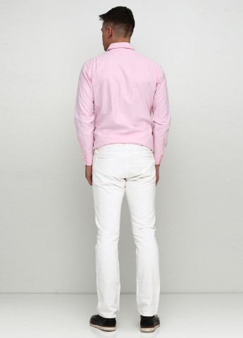 Молочные джинсовые демисезонные прямые брюки Ralph Lauren