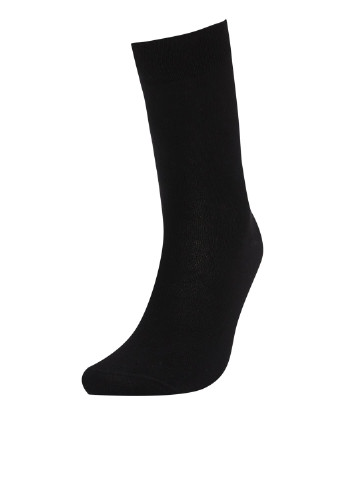 Носки(2шт) DeFacto без уплотненного носка чёрные повседневные